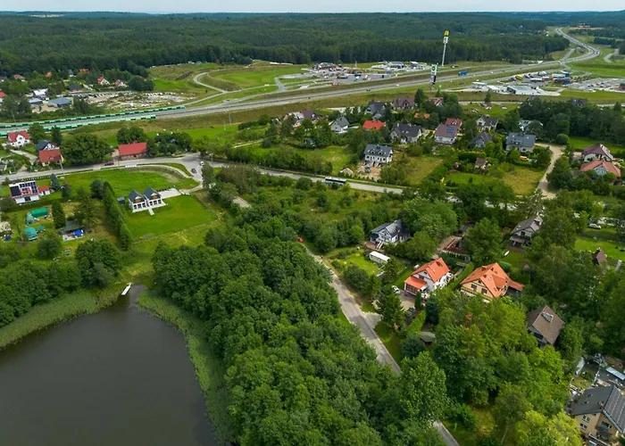 Lux - Sauna, Wanna Z Hydromasazem, Kominek - Tuz Przy Jeziorze Lägenhet